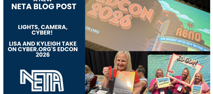 Lights, Camera, Cyber! Lisa and Kyleigh Take on Cyber.org's EdCon 2026